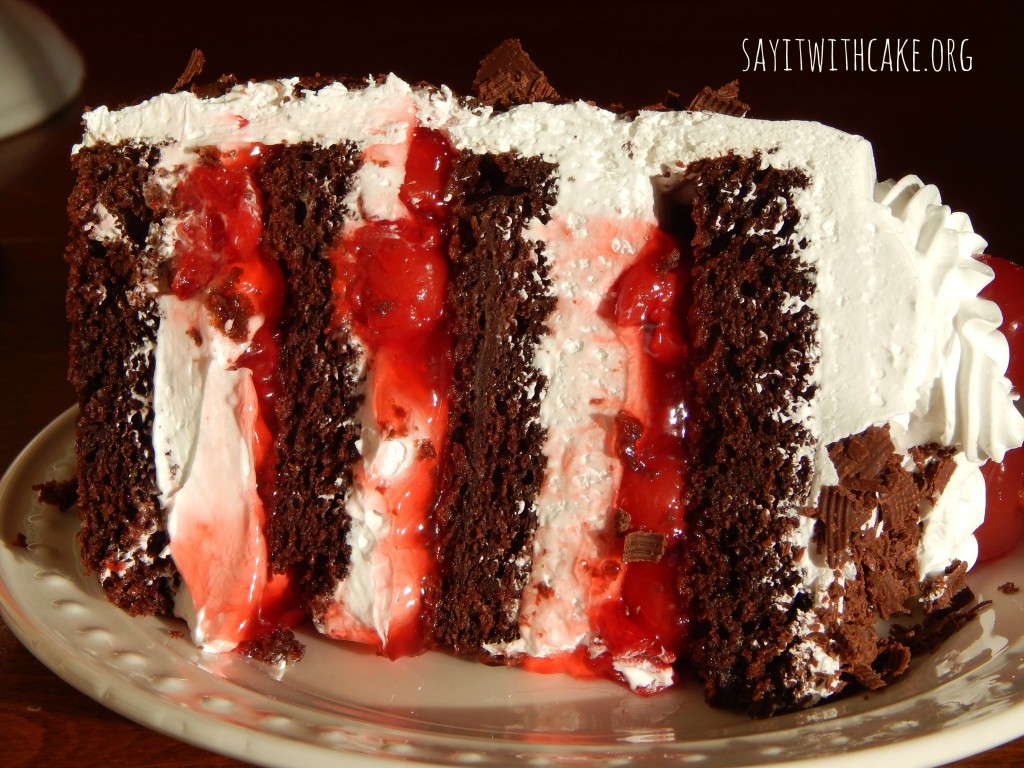 Black Forest Cake - Say it With Cake