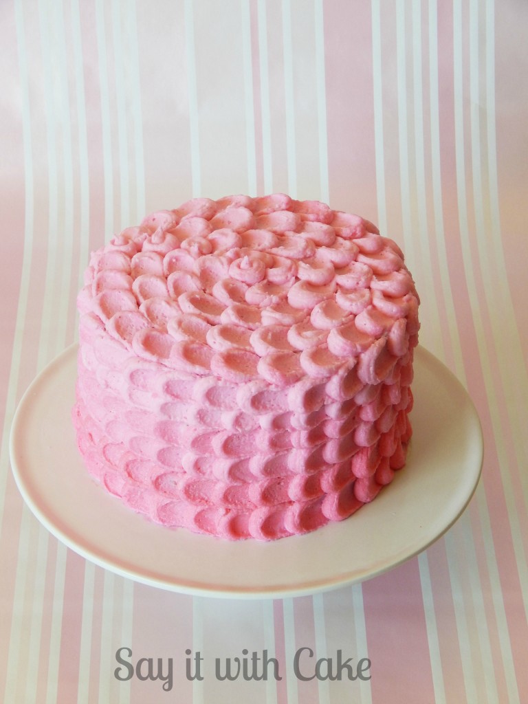 Red Velvet Raspberry Swirl Cheesecake Cake | Say it With Cake