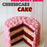 raspberry red velvet cheesecake cake