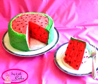 watermelon cake by sayitwithcake.org