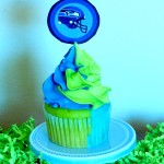 Seahawks cupcake for Superbowl
