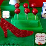 Ruby Red Cake Pops
