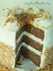 toffee apple spice cake