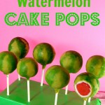 Watermelon Cake pops