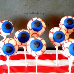 Eyeball cake pops